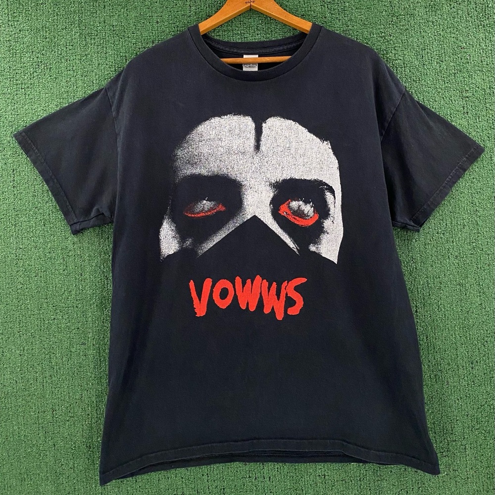 Rare Vowws 2022 Tour Band Double Sided T-shirt Mens Size Medium